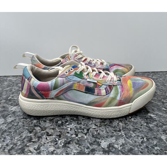 VANS UltraRange Exo Se Mens Sz 11.5 Chris Johanson Swirl Multi White main image 9